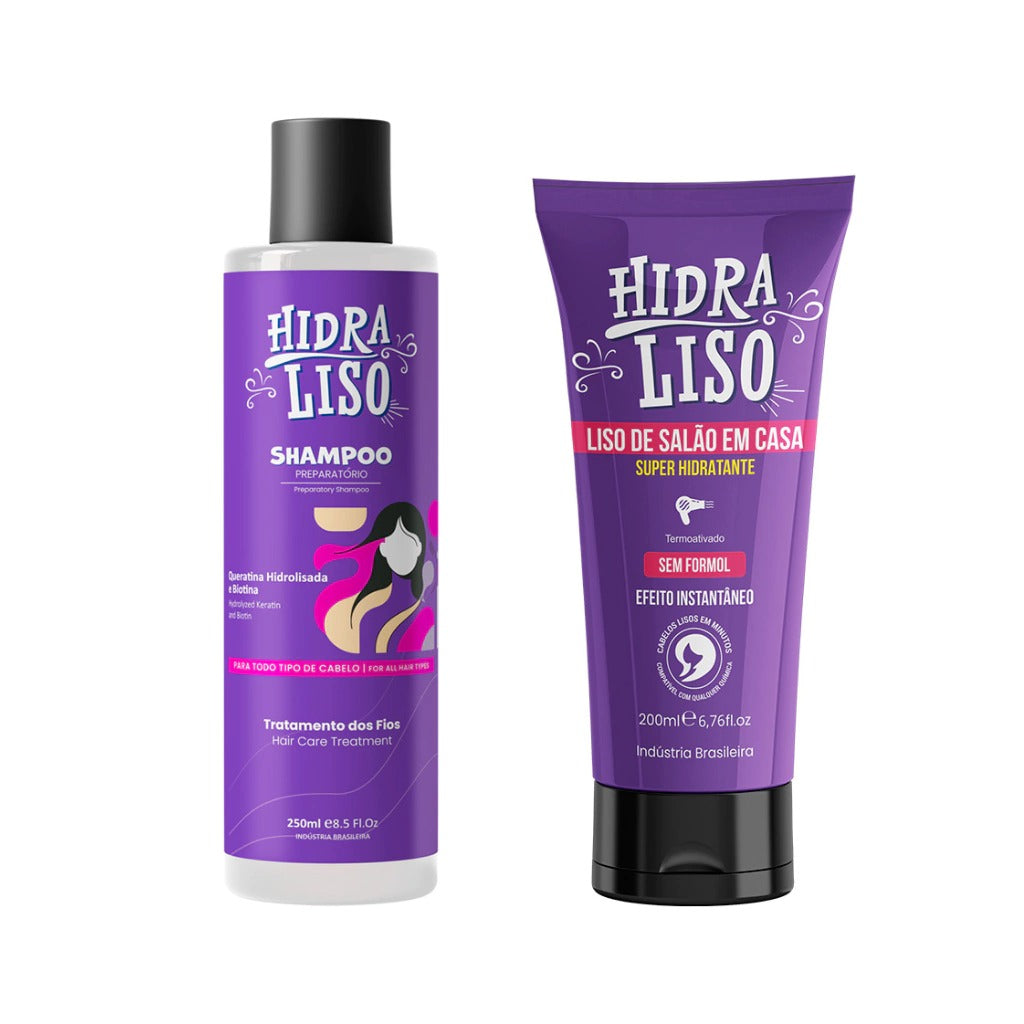 Kit Shampoo + Hidraliso Liso de salão