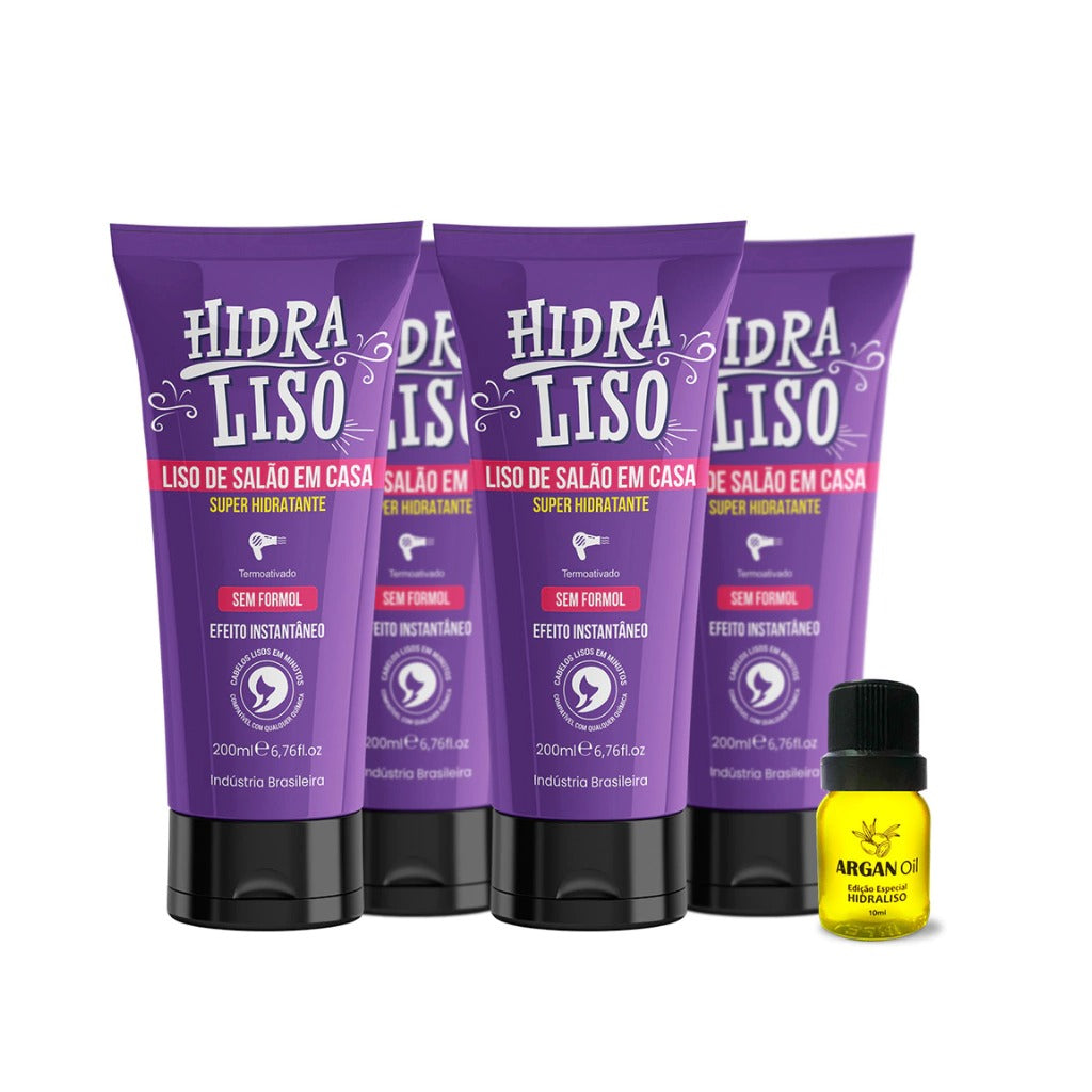 Kit 4 Hidraliso + Argan10ml