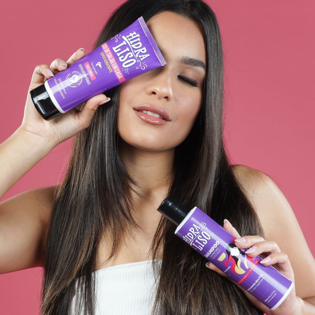 Kit Shampoo + Hidraliso Liso de salão