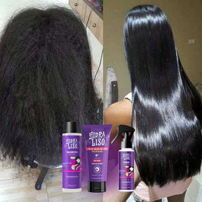 Kit Hidraliso + Shampoo + Termo Spray
