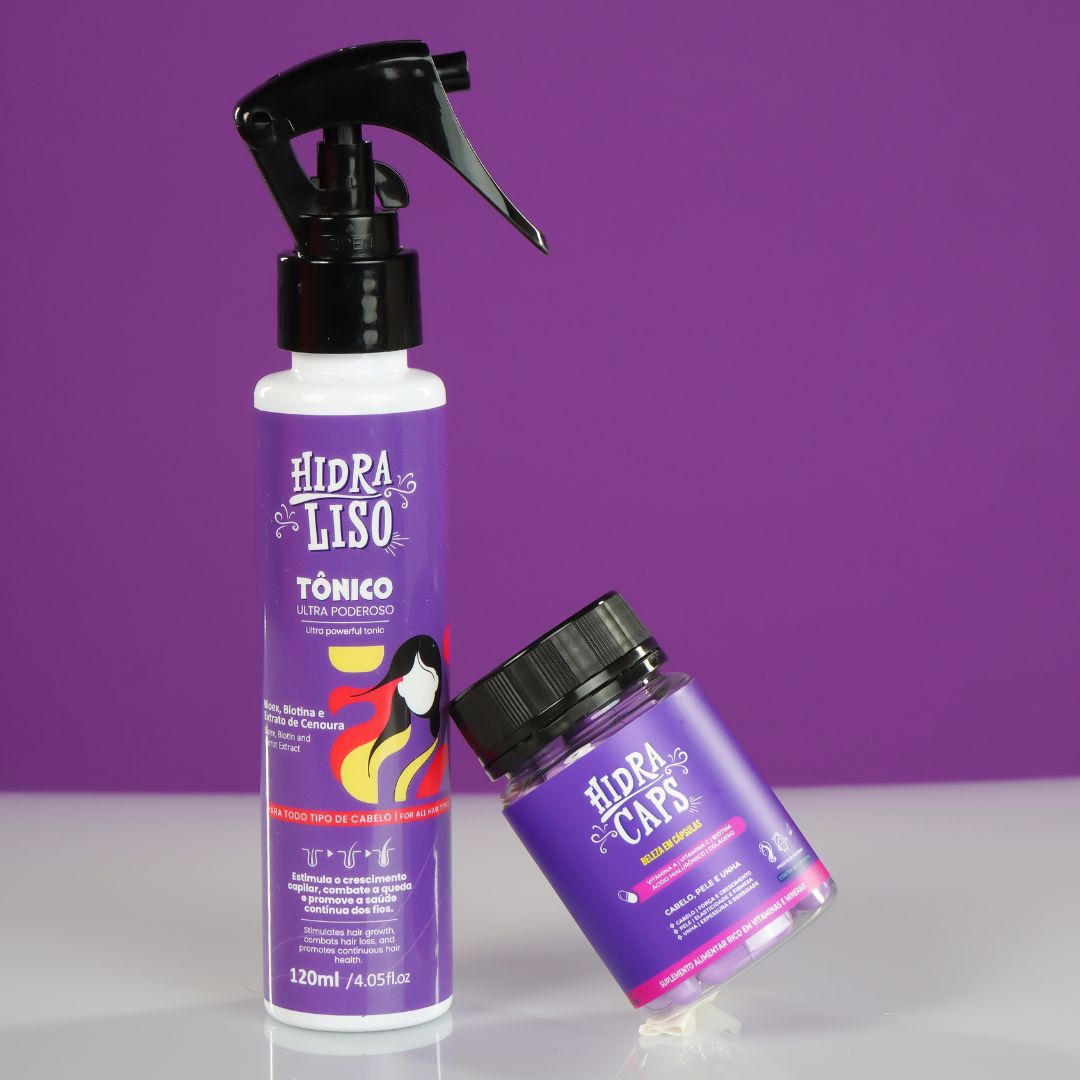 Kit HidraCaps + Tônico