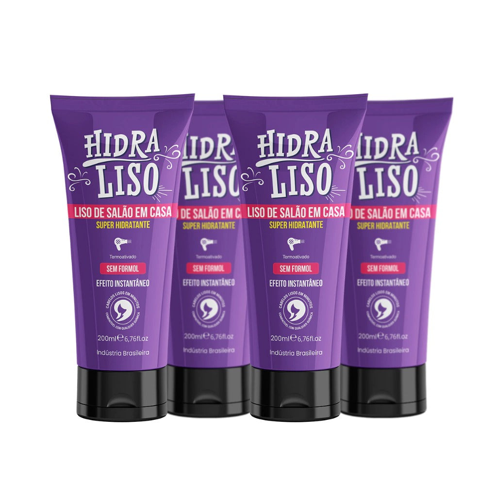 Kit 4 Hidraliso - Liso de salão