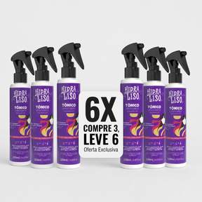 Kit Tônico — Compre 1 Tônico e Ganhe + 1 de Brinde — Restam apenas 5 kits Disponíveis Hoje !