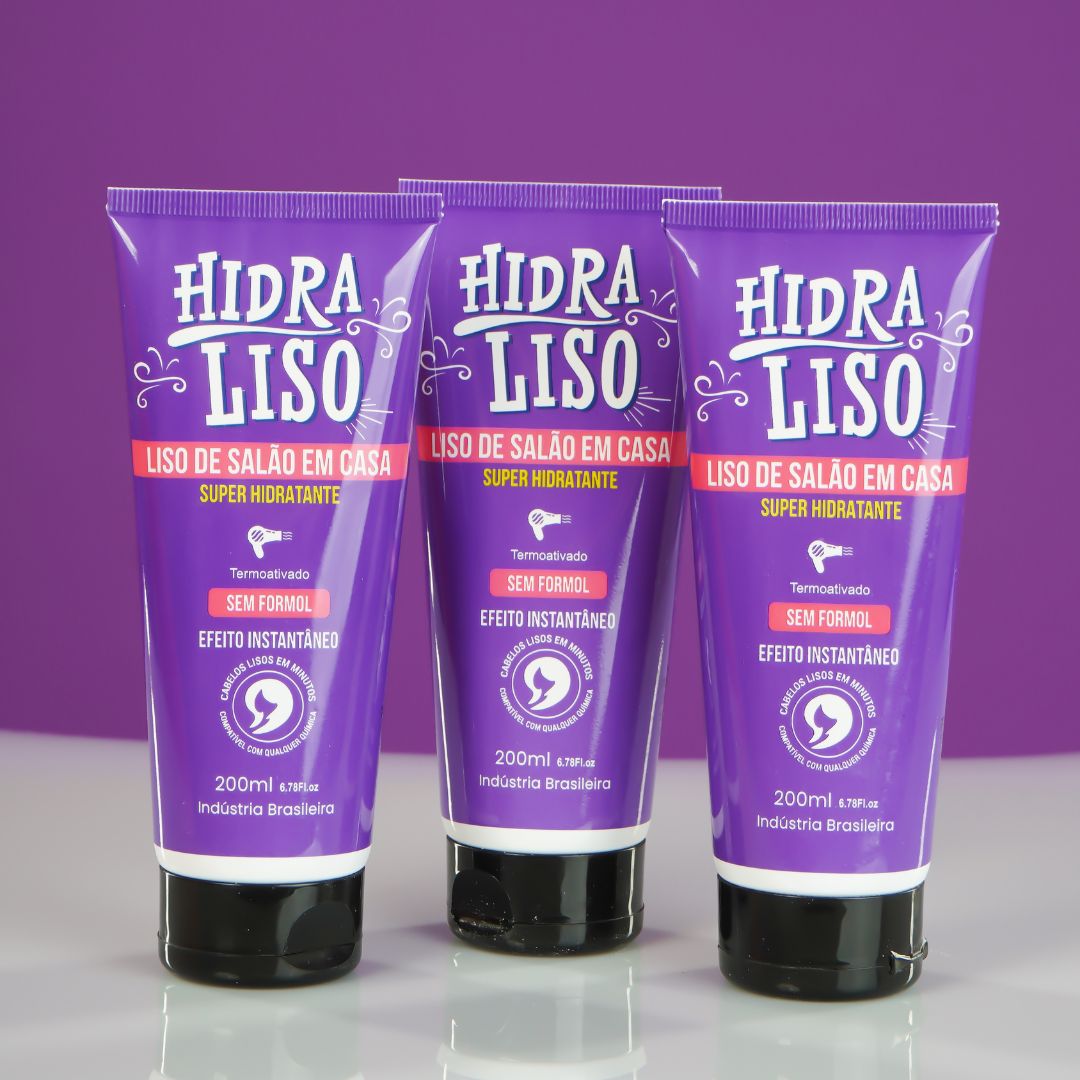 Kit 3 Hidraliso - Liso de salão