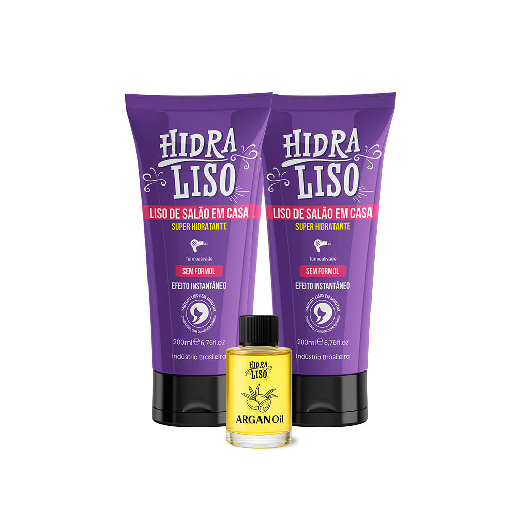 Kit 2 Hidraliso + Argan10ml